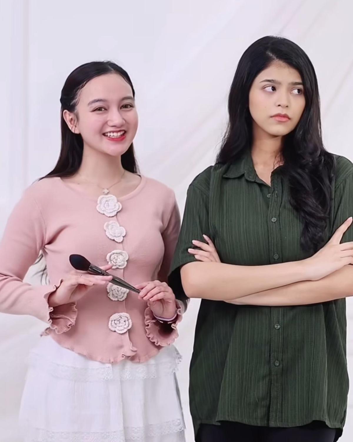 7 Potret Nanda Arsyinta dan Jharna Bhagwani Hidupkan Glinda dan Elphaba dengan Sentuhan Nusantara