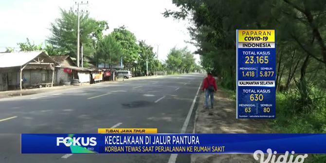 VIDEO: Pejalan Kaki Meninggal Akibat Ditabrak Pemotor di Tuban
