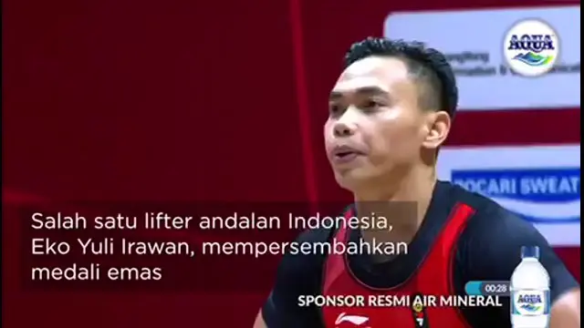 Atlet angkat besi putra Indonesia, Eko Yuli Irawan, berhasil meraih medali emas pada ajang Asian Games 2018. Prestasi ini sekaligus menjadi sejarah baru emas pertama angkat besi Indonesia di Asian Games.