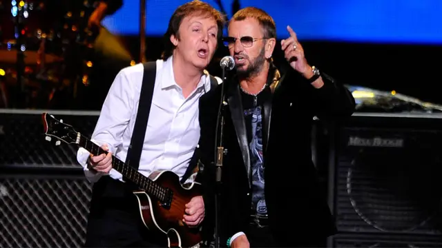 Paul McCartney dan Ringo Starr