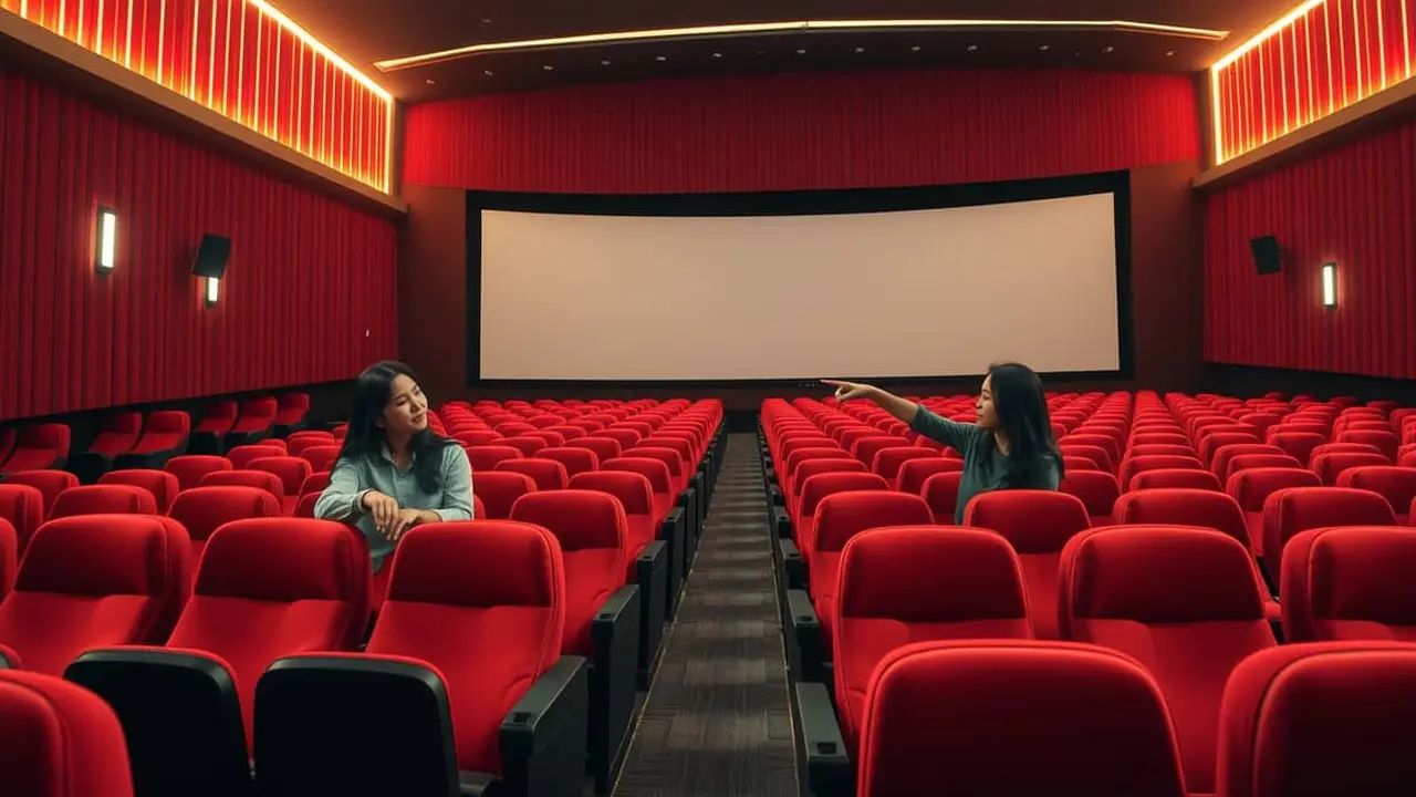 tips memilih kursi bioskop