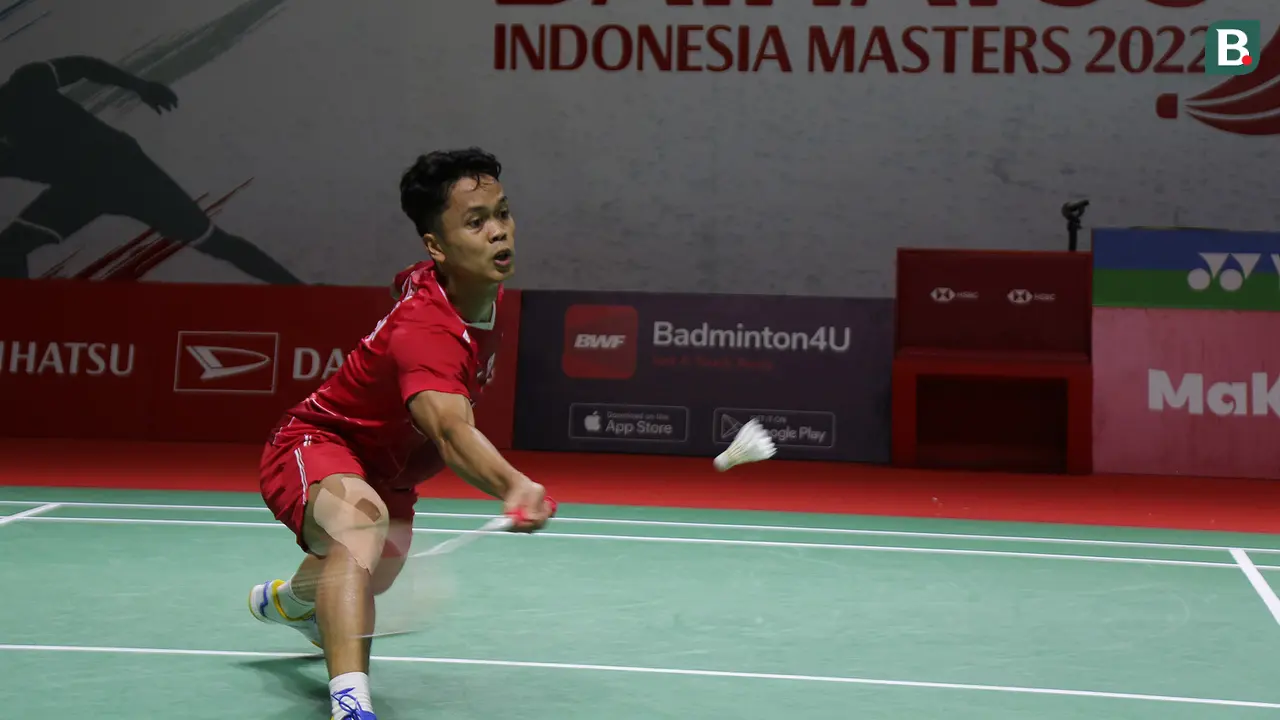 Bulu Tangkis Daihatsu Indonesia Masters 2022: Anthony Sinisuka Ginting