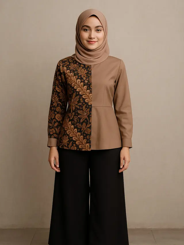 Inspirasi Baju Batik Muslimah Modern untuk Tampil Stylish dan Syari