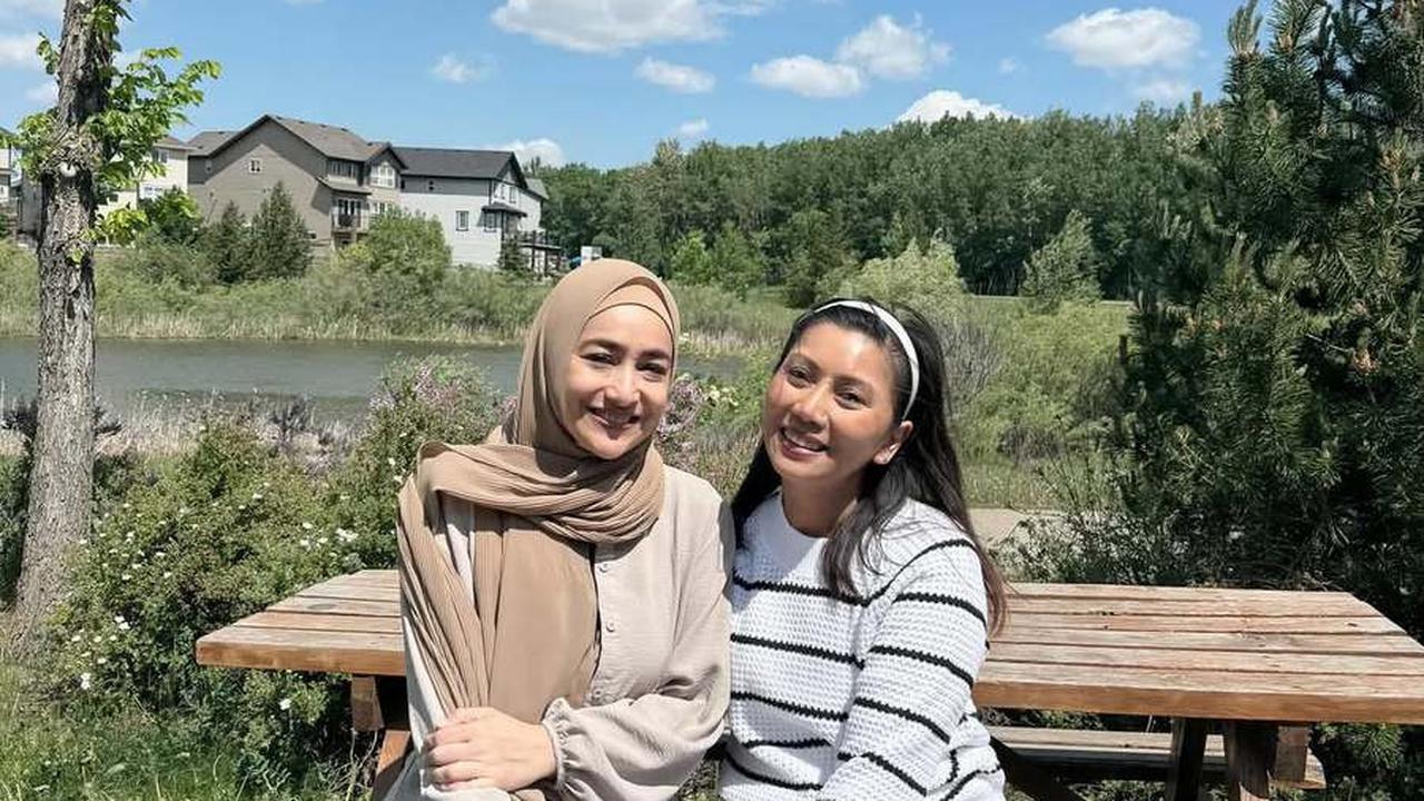 Potret Perayaan Idul Adha di Kanada Ala Cindy Fatikasari dan Tengku Firmansyah, Malah Olahraga dan Makan Martabak