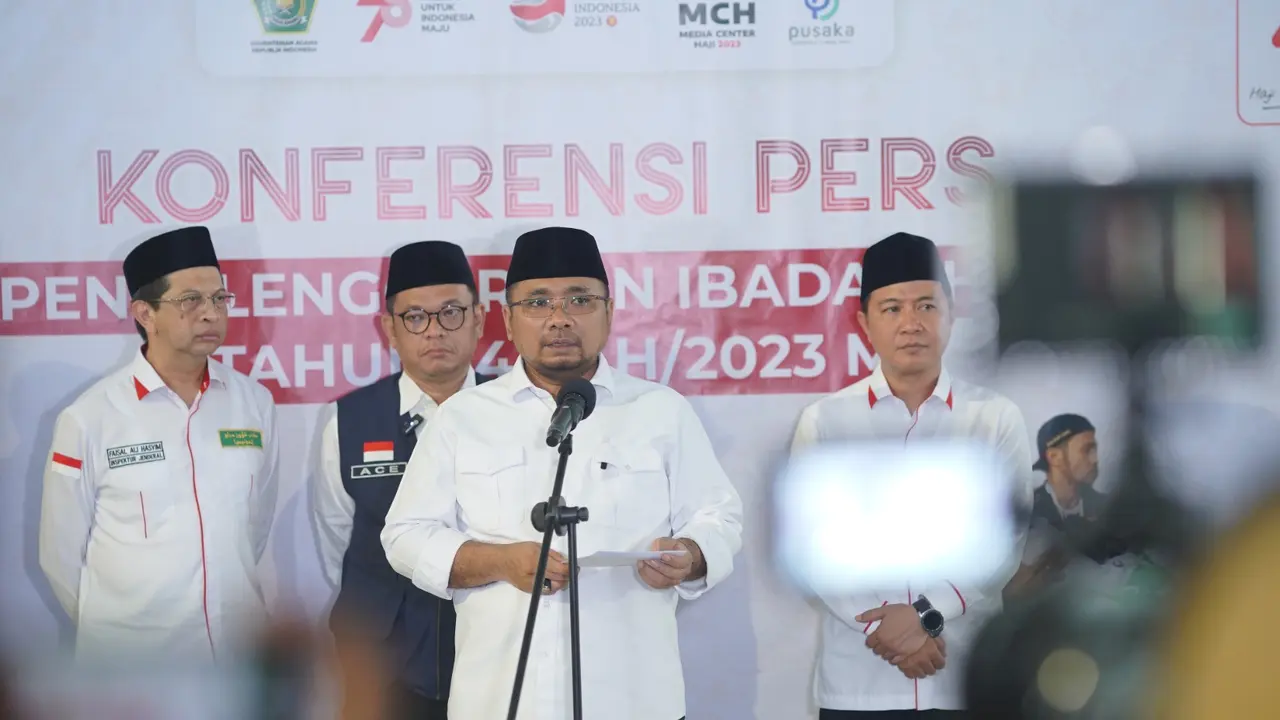 Menag Yaqut Cholil Qoumas Menutup Operasional Haji 1444 H/2023 M