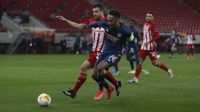 Arsenal Lumat Tuan Rumah Olympiakos 3-1
