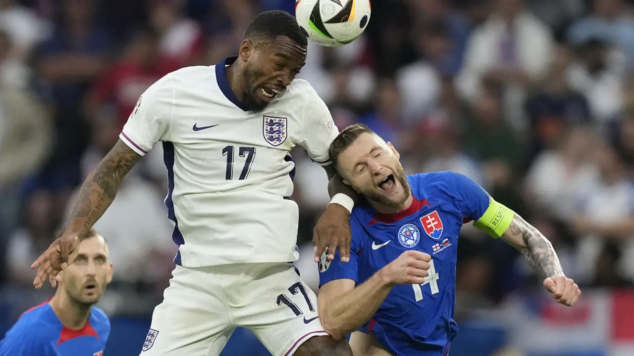 FOTO Ivan Toney, Inggris di Euro 2024