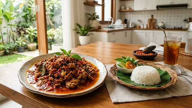 Resep Usus Sambal Pedas yang Gurih dan Anti Amis