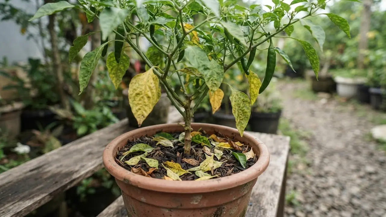 Tanaman Cabai Layu