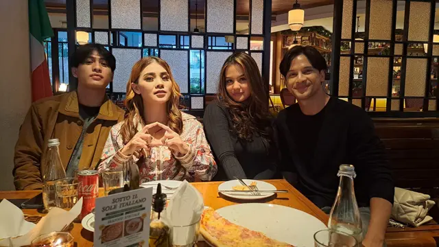 Kiki Astrida bersama Lucky Perdana