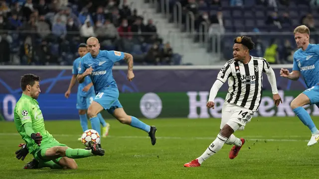 Foto: Bungkam Zenit, Juventus Pimpin Grup H dengan Nilai Sempurna di Liga Champions 2021/2022