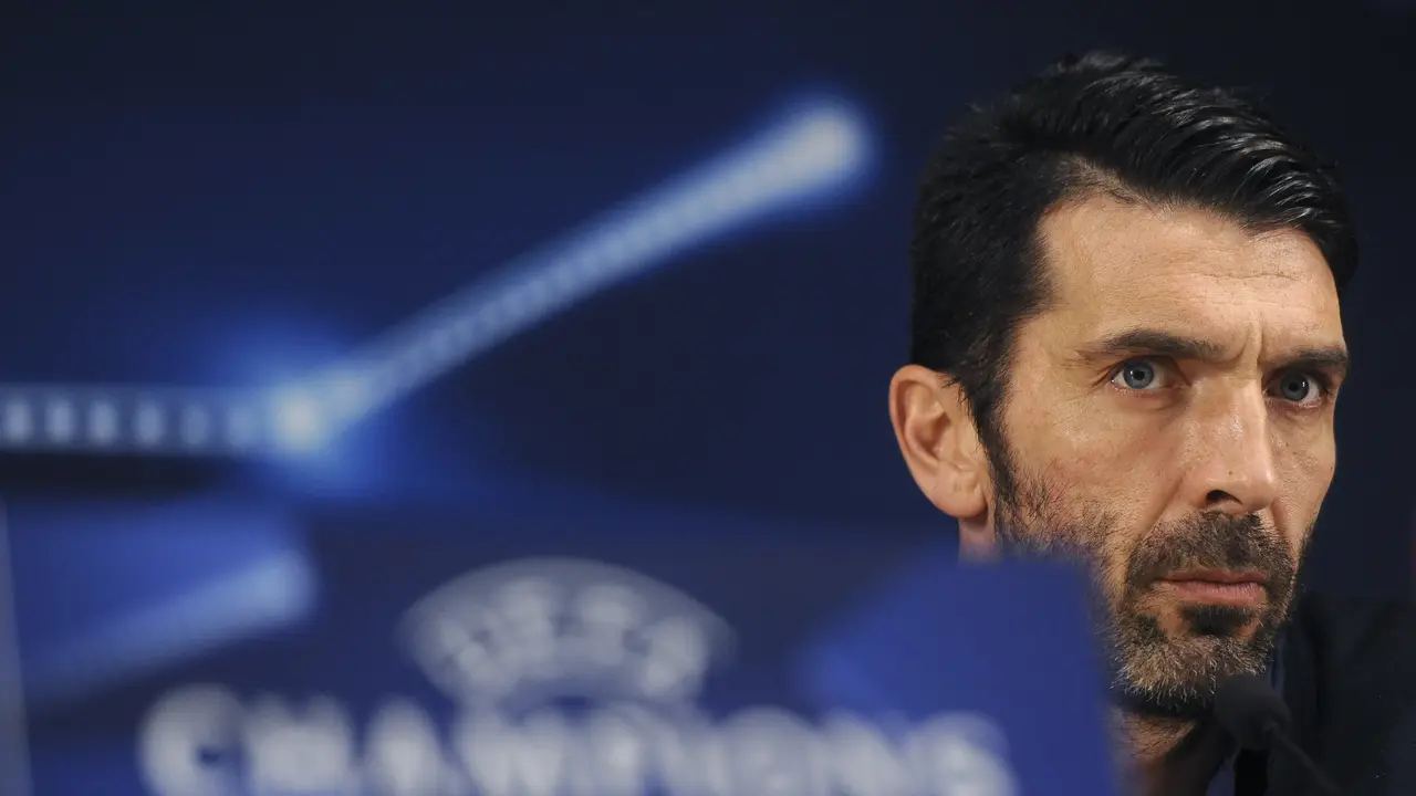 Kiper Juventus Gianluigi Buffon.