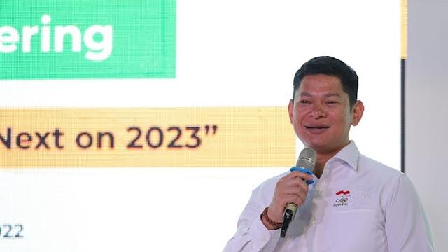 Ketua NOC Indonesia Raja Sapta Okto Hari