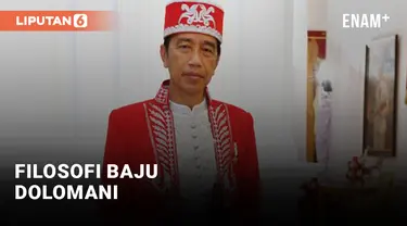 Baju Dolomani, Pakaian Adat Buton dipakai Jokowi saat Upacara HUT Ke-77 RI