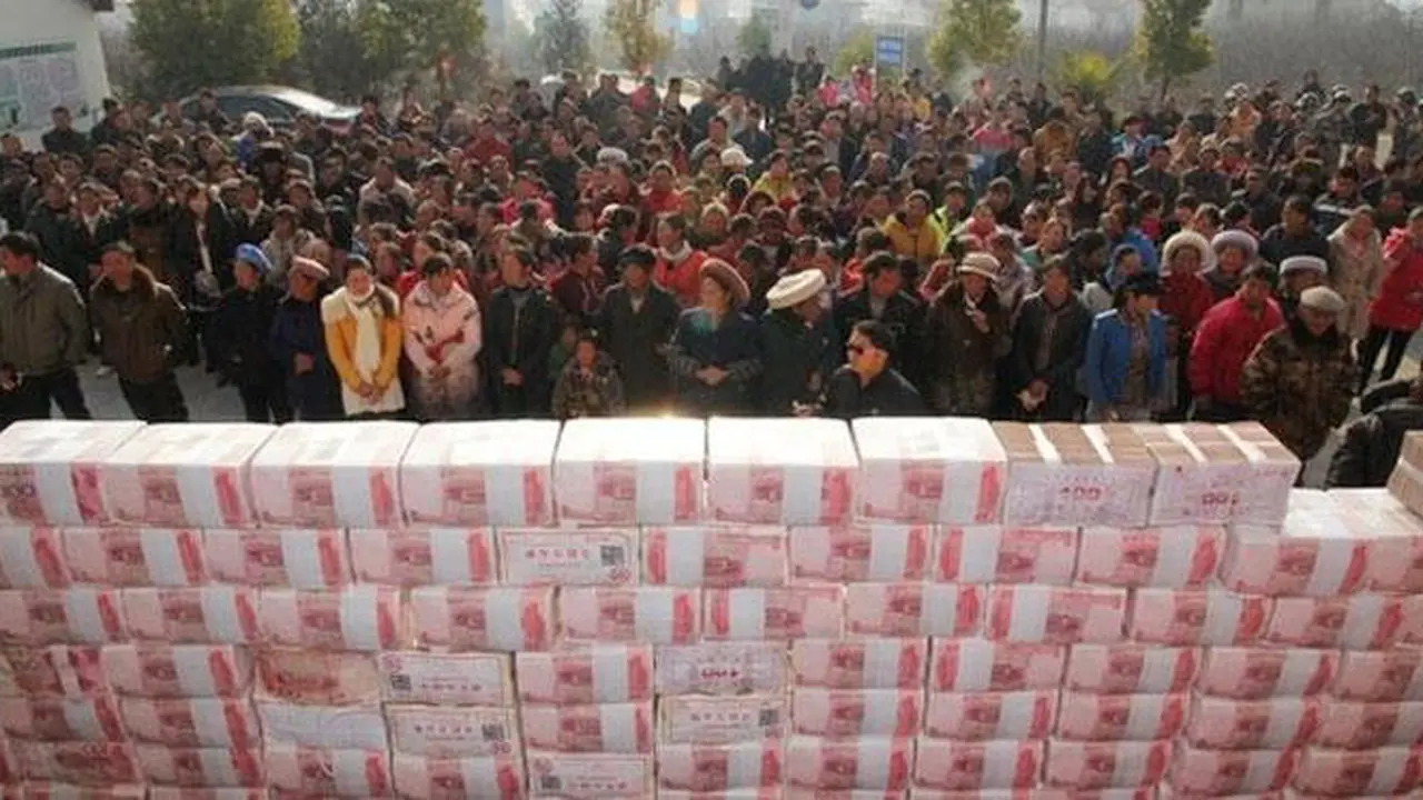 'Tembok Uang' Bernilai Rp 27 Miliar Buatan Petani