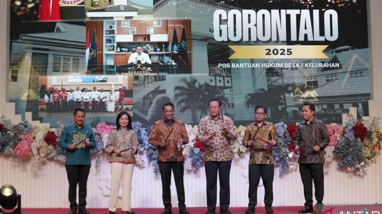 Resmi! 729 Pos Bantuan Hukum Siap Berikan Layanan Hukum Gratis di Gorontalo