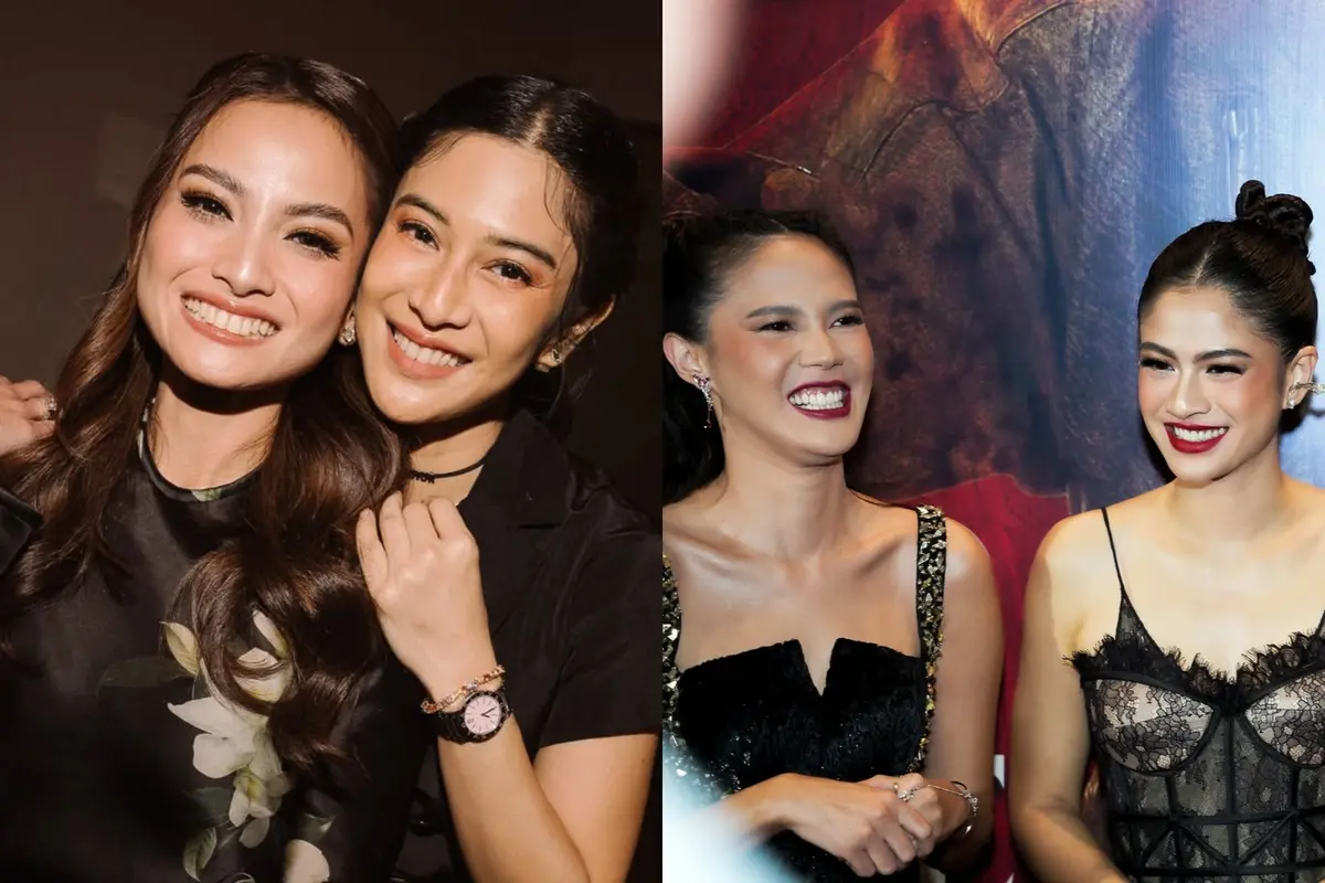 Adu Gaya Dark Stunning Dian Sastrowardoyo, Acha Septriasa, Hana Saraswati dan Della Dartyan di Premiere Film Qodrat 2