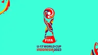 Logo Piala Dunia U-17 2023 di Indonesia, yang berlangsung pada 10 November hingga 2 Desember 2023. (Bola.com/LOC Piala Dunia U-17 2023).