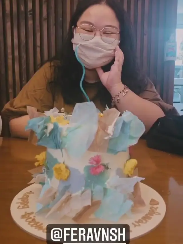 Momen Ulang Tahun Rachel Vennya yang ke-25. (Sumber: Instagram/rachelvennya)
