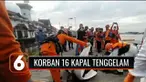 Sebanyak 16 kapal tenggelam yang terdiri dari 12 kapal nelayan, dua kapal tunda, dan satu kapal yacht tenggelam dihantam cuaca buruk di Pontianak, Kalimantan Barat. Hari ketiga, sebanyak 39 orang masih dalam pencarian.