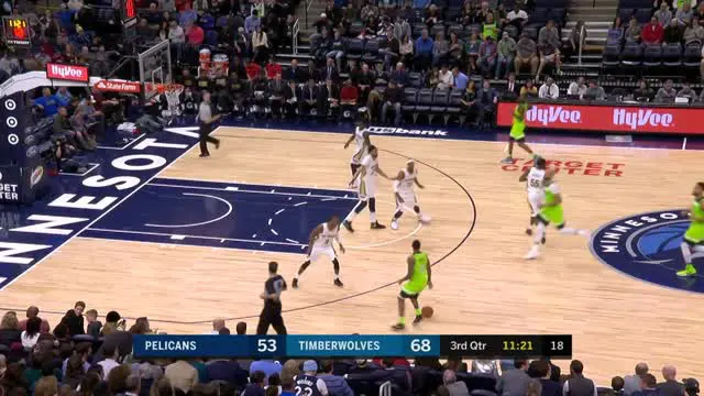 VIDEO : GAME RECAP NBA 2017-2018, Timberwolves 118 vs Pelicans 107