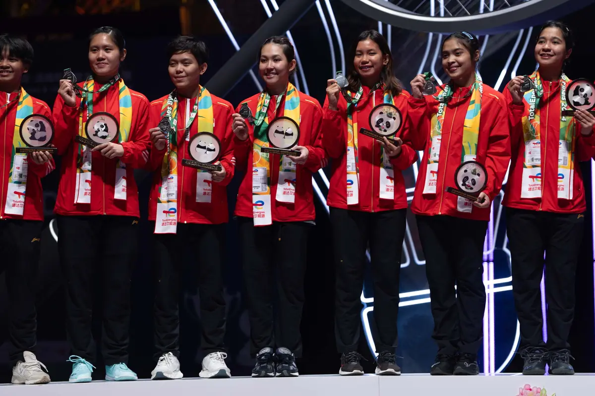 Indonesia Harus Puas di Peringkat Dua Uber Cup 2024