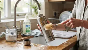 9 Cara Menghilangkan Bekas Kopi atau Teh pada Botol Minum, Pakai Bahan Sederhana