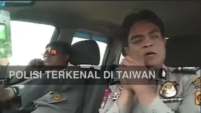 WHOOPS: Ini Sosok Polisi yang Hebohkan Taiwan karena Menyanyi Lagu Mandarin