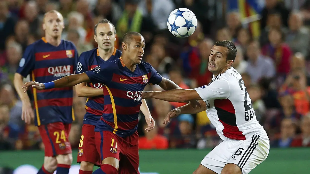 Barcelona Vs Leverkusen (Liputan6.com)