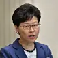 Kepala Eksekutif Hong Kong Carrie Lam (AFP/Anthony Wallace)