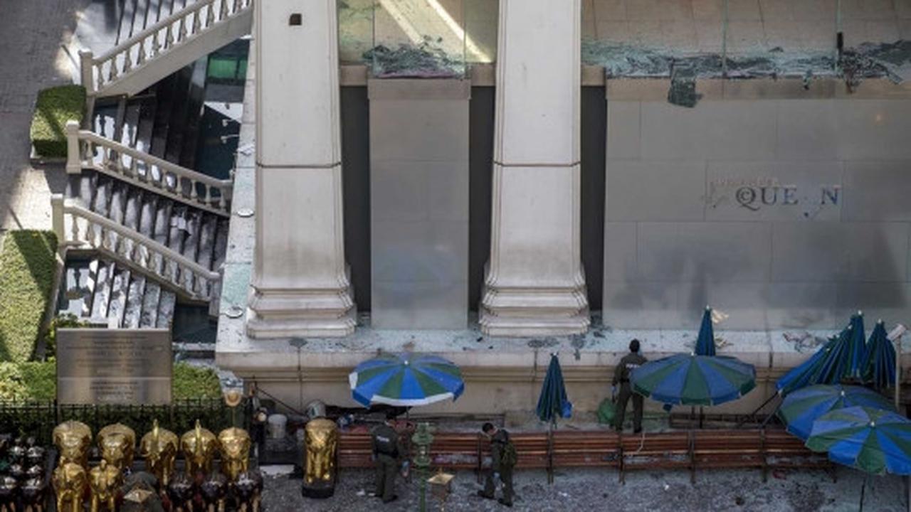Dahsyatnya teror bom hancurkan Kuil Erawan di Bangkok