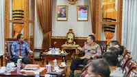 Kapolri Jenderal Listyo Sigit Bertemu Menhut Raja Juli, Siap Sinergi Hadapi Karhutla