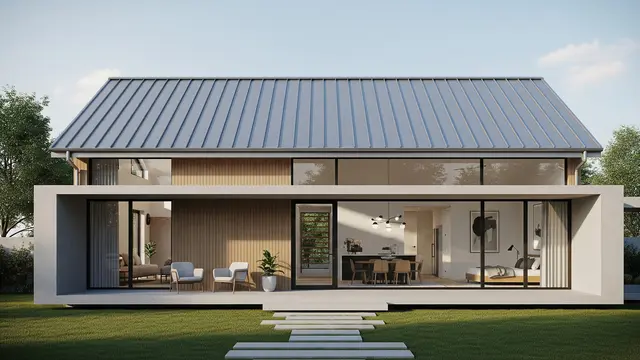 Desain Rumah Minimalis Atap Galvalum