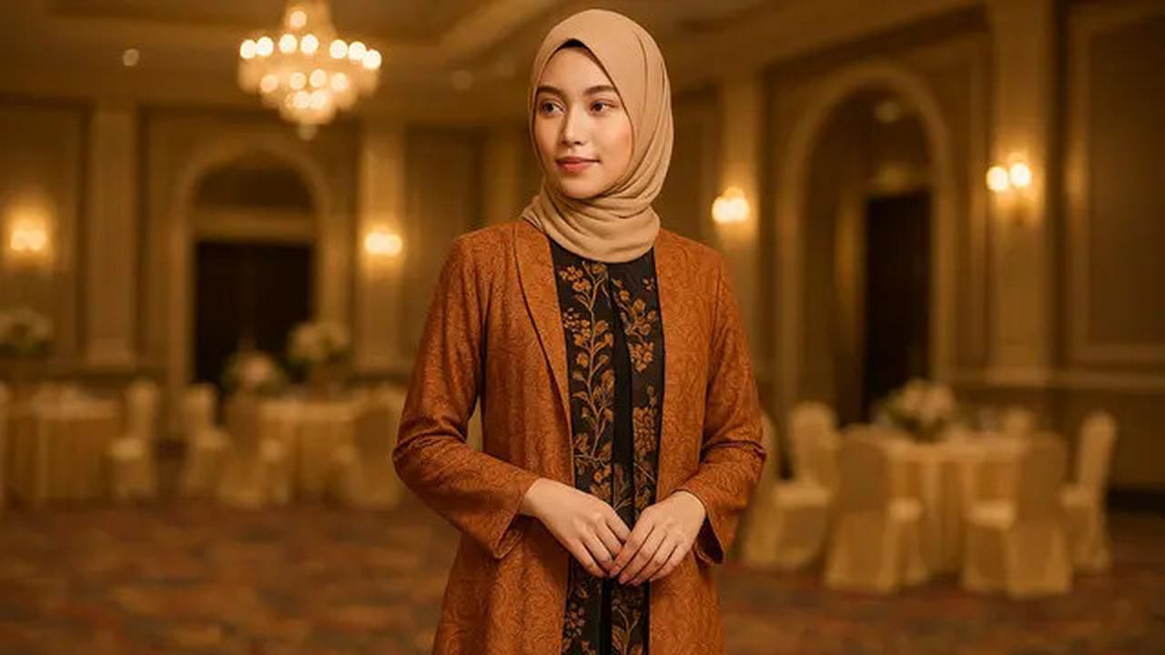 6 Model Gamis Batik Pesta Mewah, Inspirasi untuk Tampil Stylish