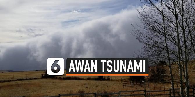 VIDEO: Awan Tsunami Muncul di Langit Montana