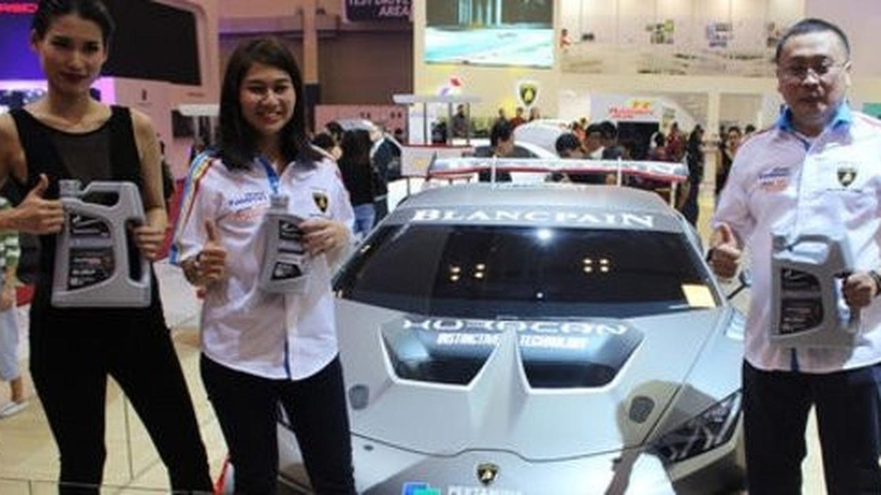 Dua produk Pertamina resmi digunakan di supercar buatan Lamborghini