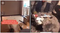 Video Sekelompok Pemuda Rusak Fasilitas Hotel Viral, Ngaku Telah Bayar Rp 3 Juta (sumber: Instagram/gbrlgaby)