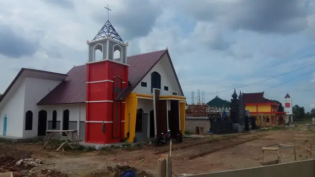 Pura Venue Asian Games Palembang Dibangun dari Bebatuan Gunung Agung Bali