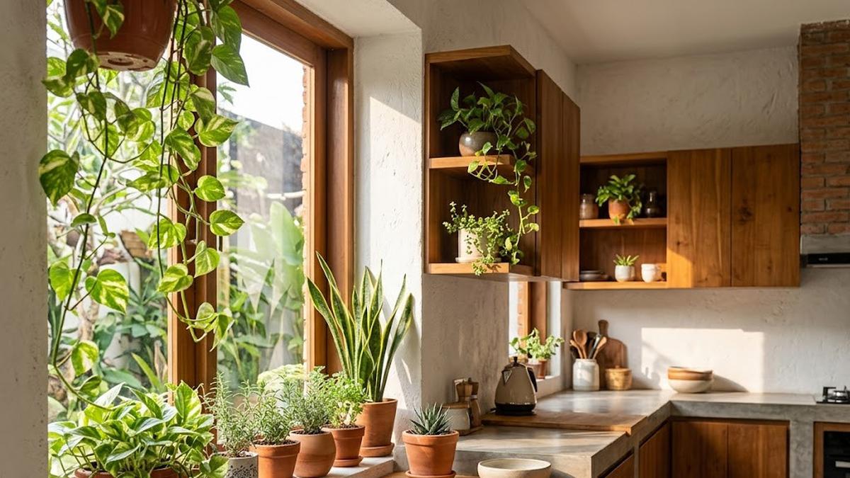 10 Tanaman Hias yang Bisa Percantik Tampilan Dapur dan Membuat Ruang Lebih Segar