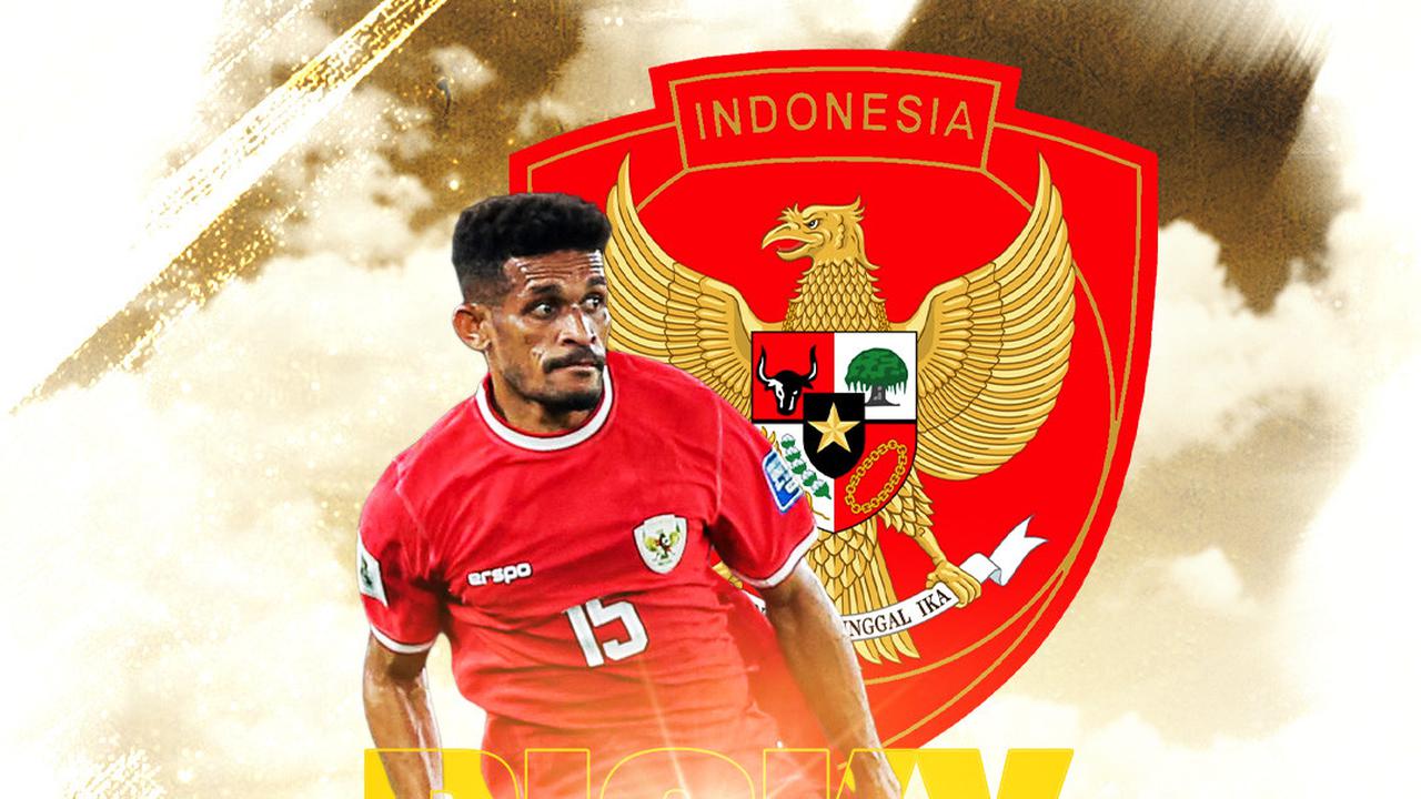 Timnas Indonesia - Ilustrasi Ricky Kambuaya