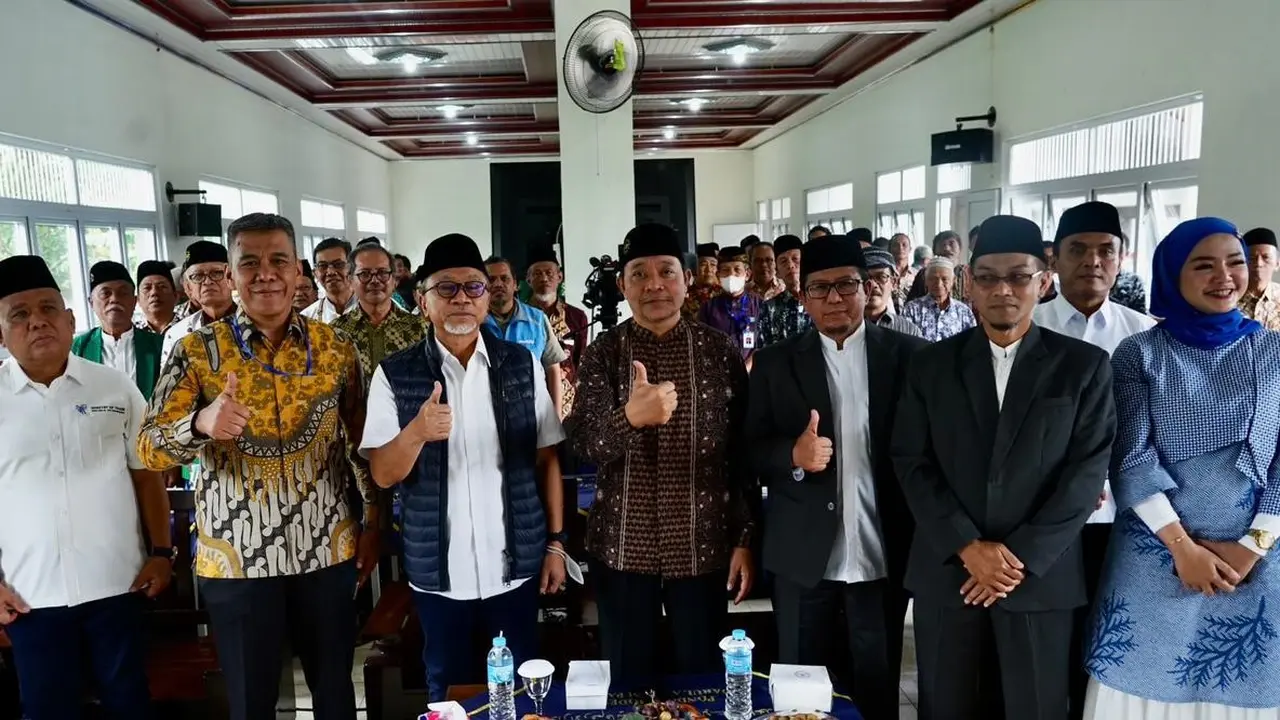 Ketua Umum PAN yang juga Menteri Perdagangan Zulkifli Hasan