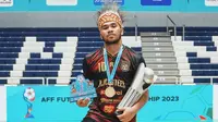 Pemain futsal Timnas Futsal Indonesia dan Black Steel Papua, Evan Soumilena. (Bola.com/Dok.Instagram Evan Soumilena).