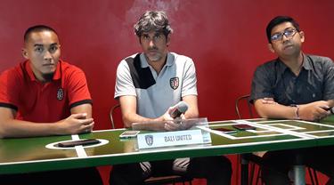 Jumpa pers Bali United vs Blitar United