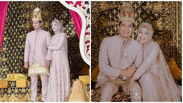 6 Potret Ria Ricis dan Teuku Ryan saat Ngunduh Mantu, Perut Buncit Jadi Sorotan