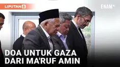 Ma'ruf Amin Lantunkan Doa Untuk Gaza dari Masjid Pertama di Athena