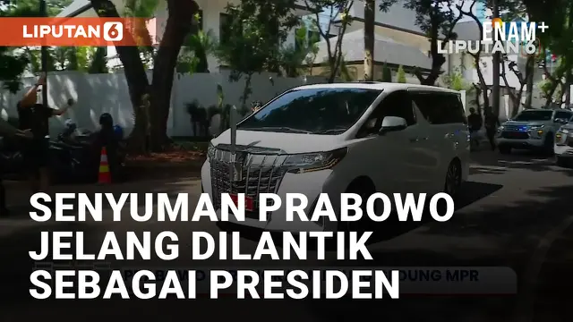 VIDEO: Detik-detik Prabowo Berangkat dari Kertanegara