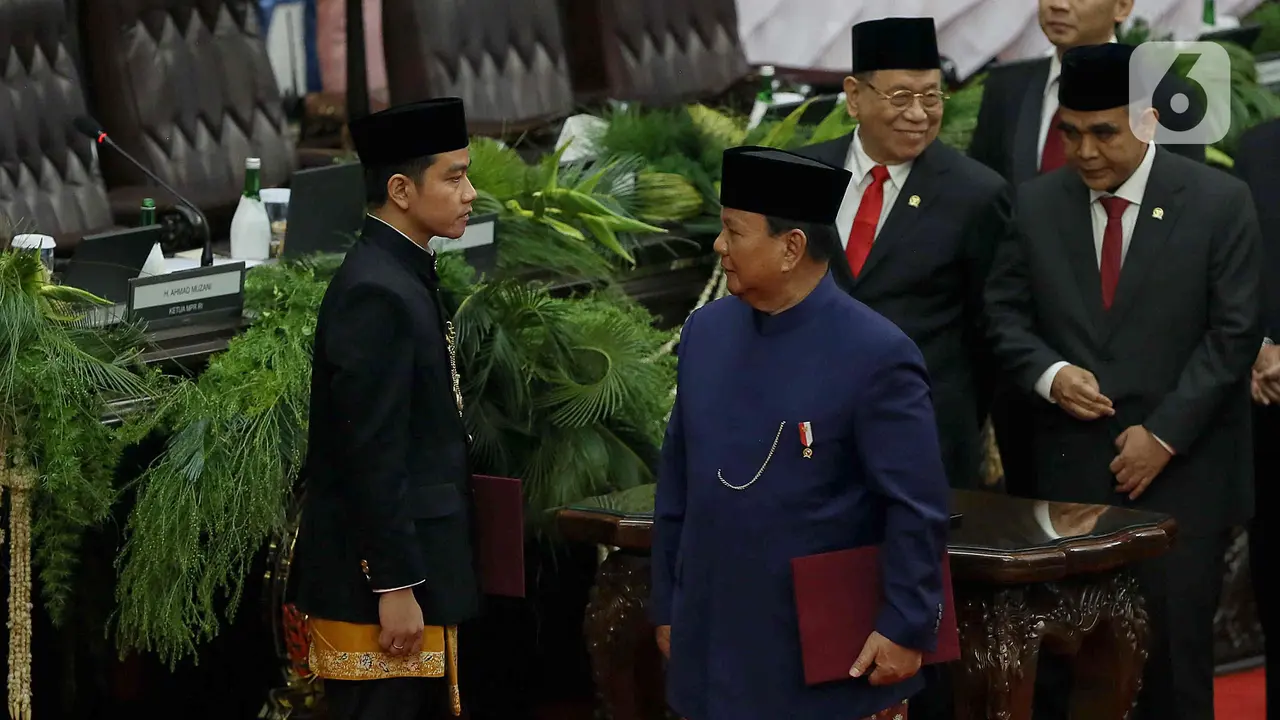 Momen Pelantikan Presiden dan Wakil Presiden Republik Indonesia Periode 2024-2029