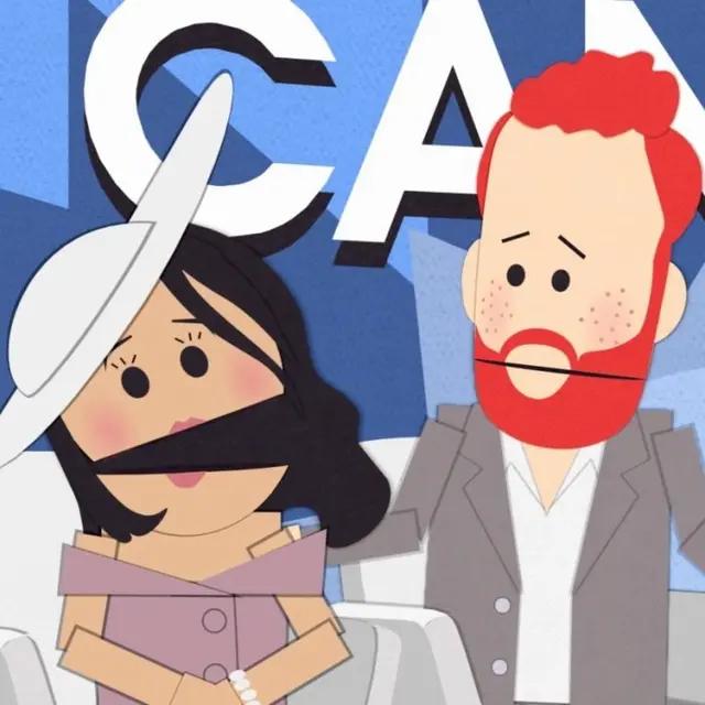 Episode South Park yang diduga memarodikan Pangeran Harry dan Meghan Markle. (Instagram/ southpark)