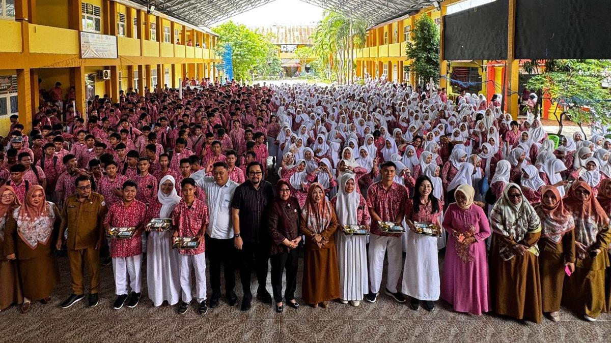 9 Ribu Pelajar Gorontalo Nikmati Makanan Bergizi Gratis Lewat Program Dapur Hipmi