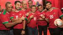 Mantan kapten Timnas Indonesia paling senior yang hadir dalam kongres ini adalah Herry Kiswanto (tengah), kapten Timnas Indonesia pada 1985 hingga 1987. (Bola.com/Vitalis Yogi Trisna)